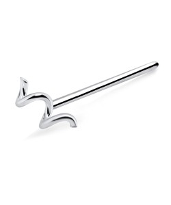 Wave Shaped Straight Nose Stud NSKA-380